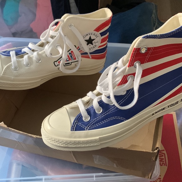 Women’s Converse “Know Your Power/ Be Heard” High Tops - Picture 5 of 7